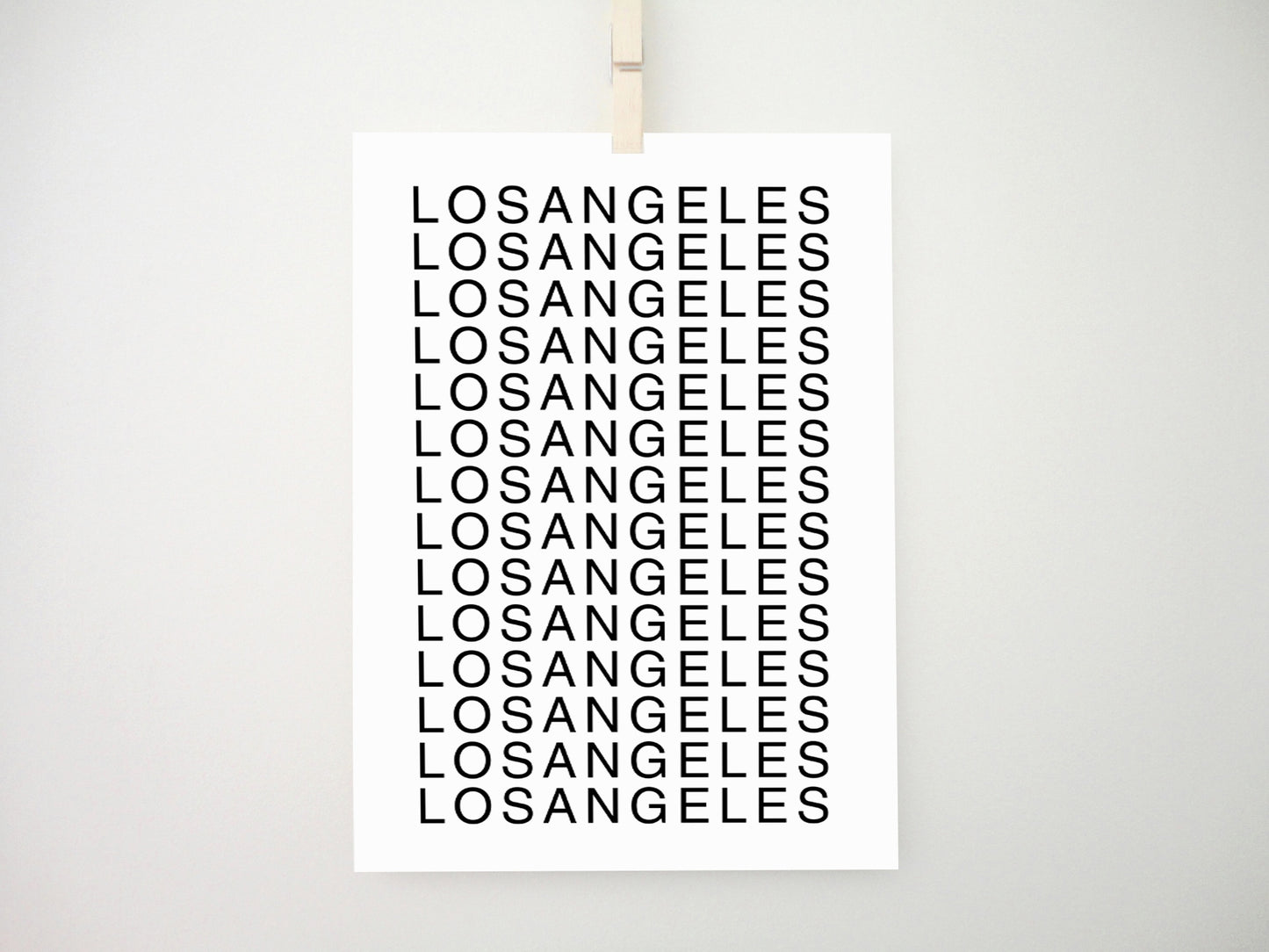 LA Printable Print, Los Angeles Printable Poster