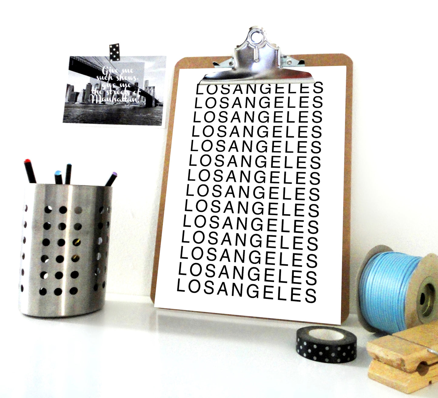 LA Printable Print, Los Angeles Printable Poster