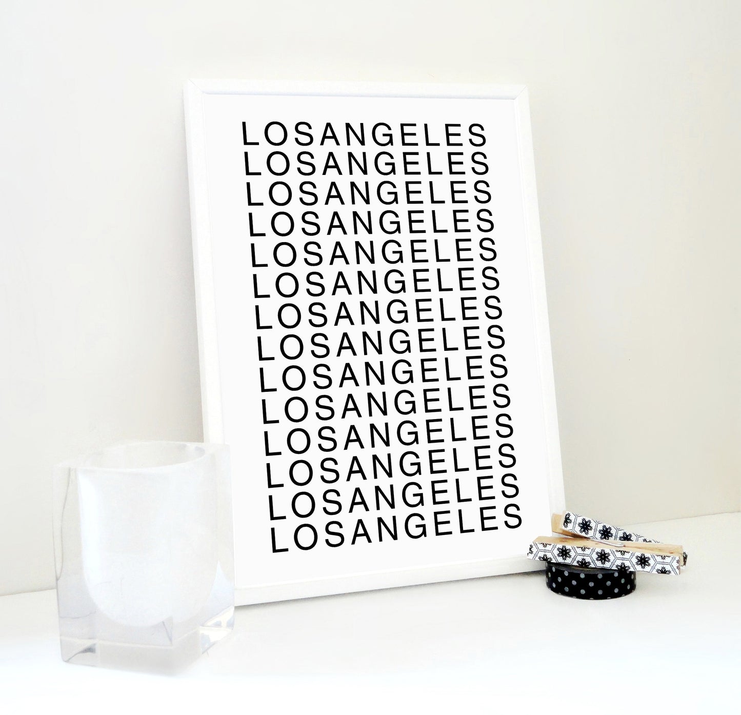 LA Printable Print, Los Angeles Printable Poster