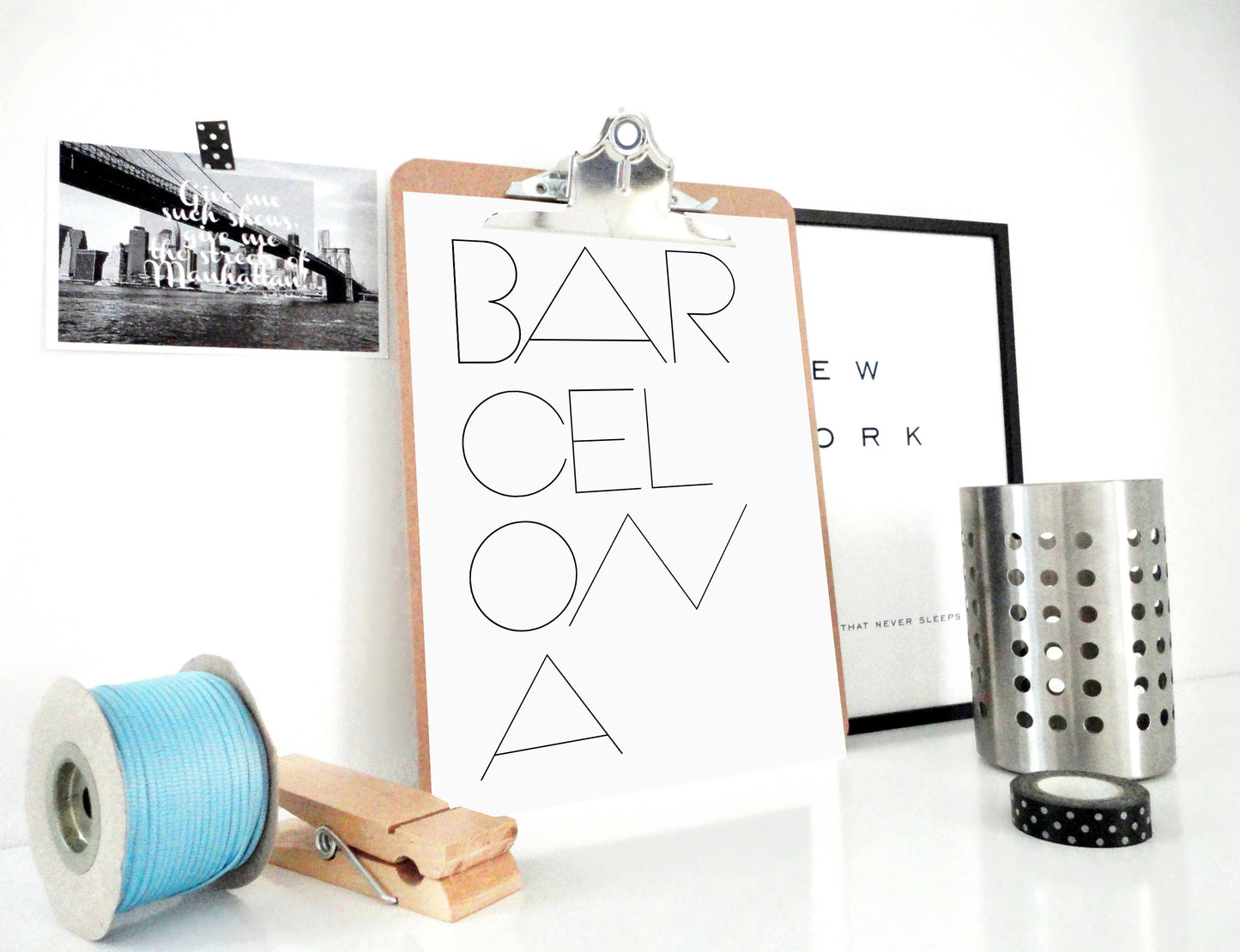 Barcelona Printable, Barcelona Poster, Travel Print