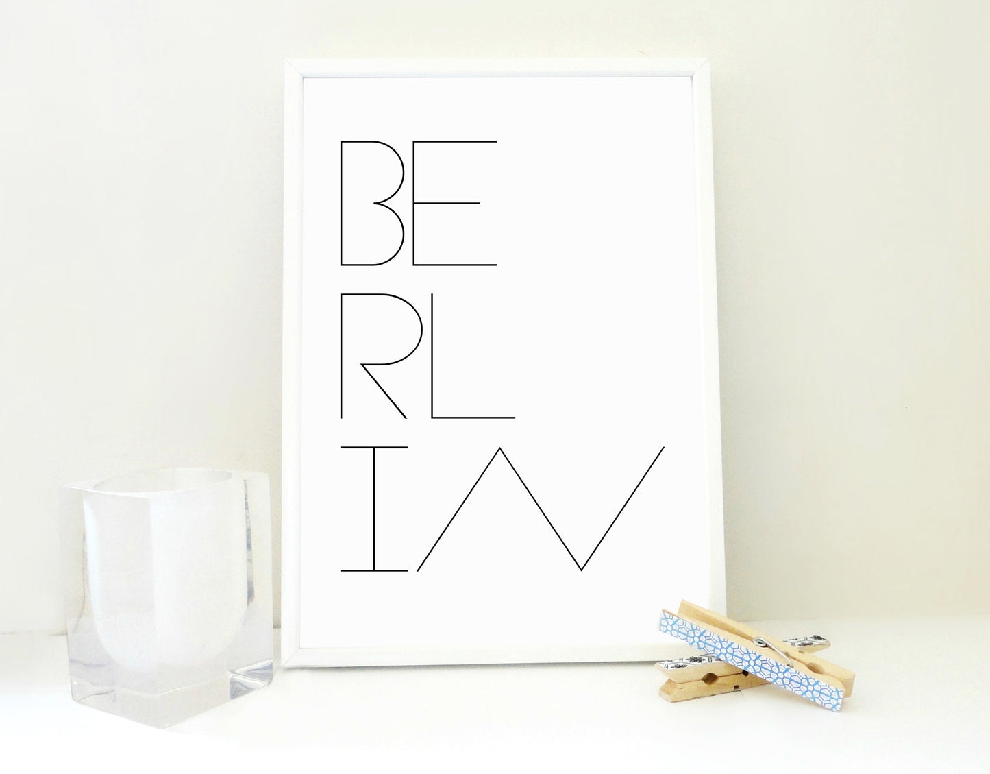 Berlin Printable Print, Berlin Wall Art, Travel Print