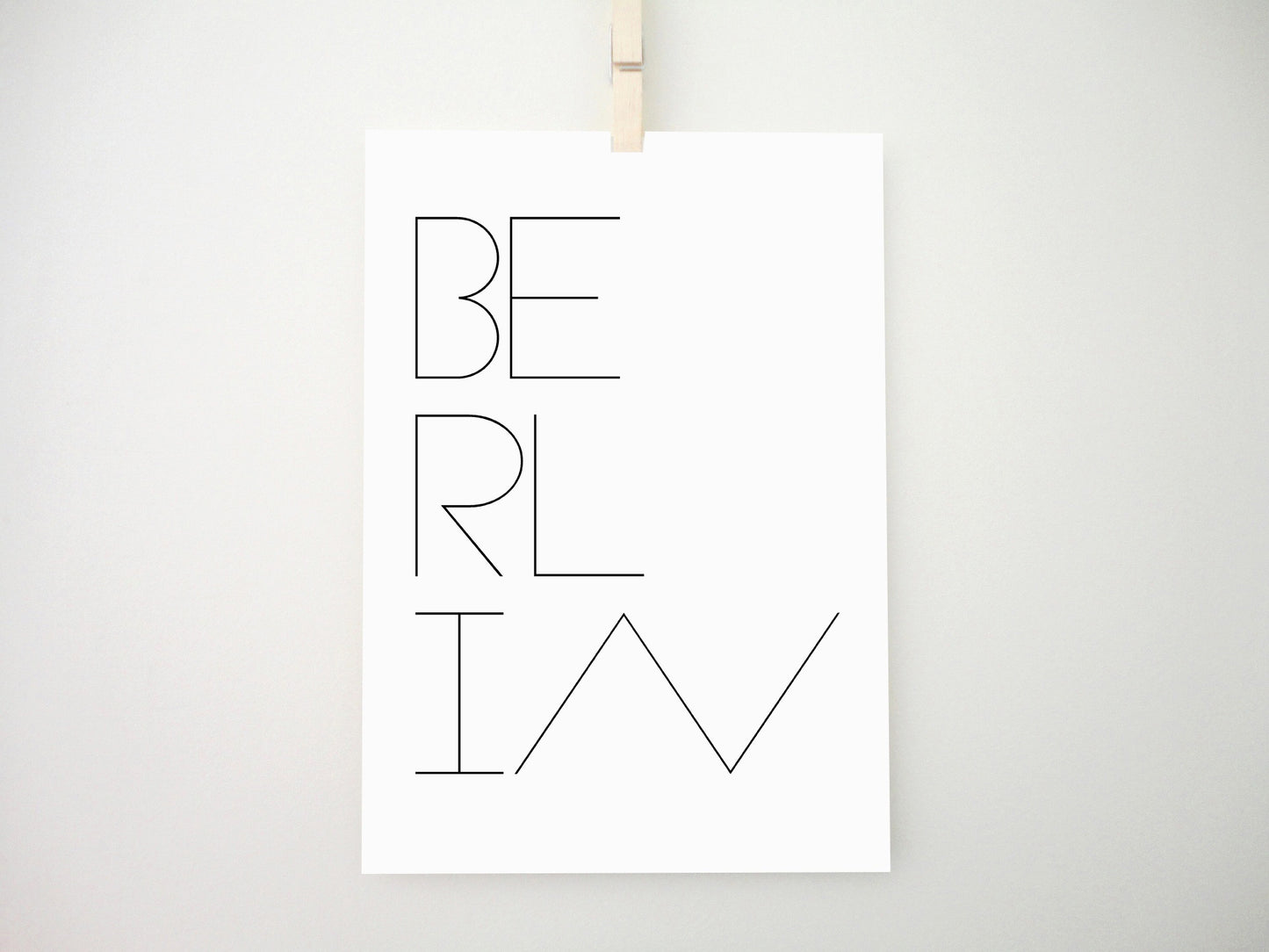 Berlin Printable Print, Berlin Wall Art, Travel Print