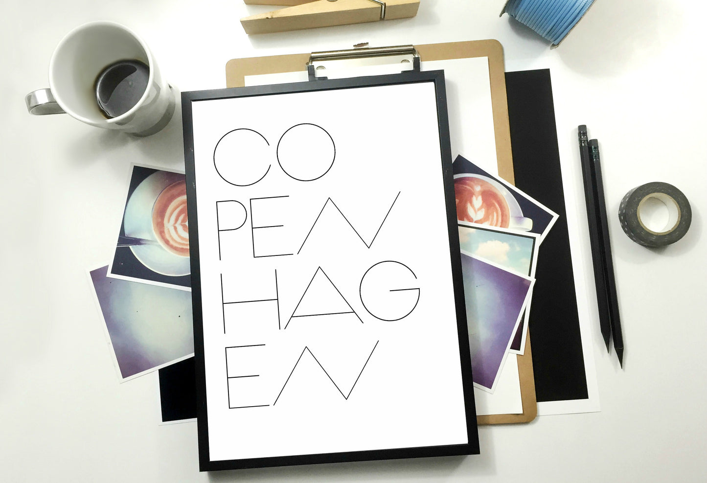 Copenhagen Printable Print, Copenhagen Art Print