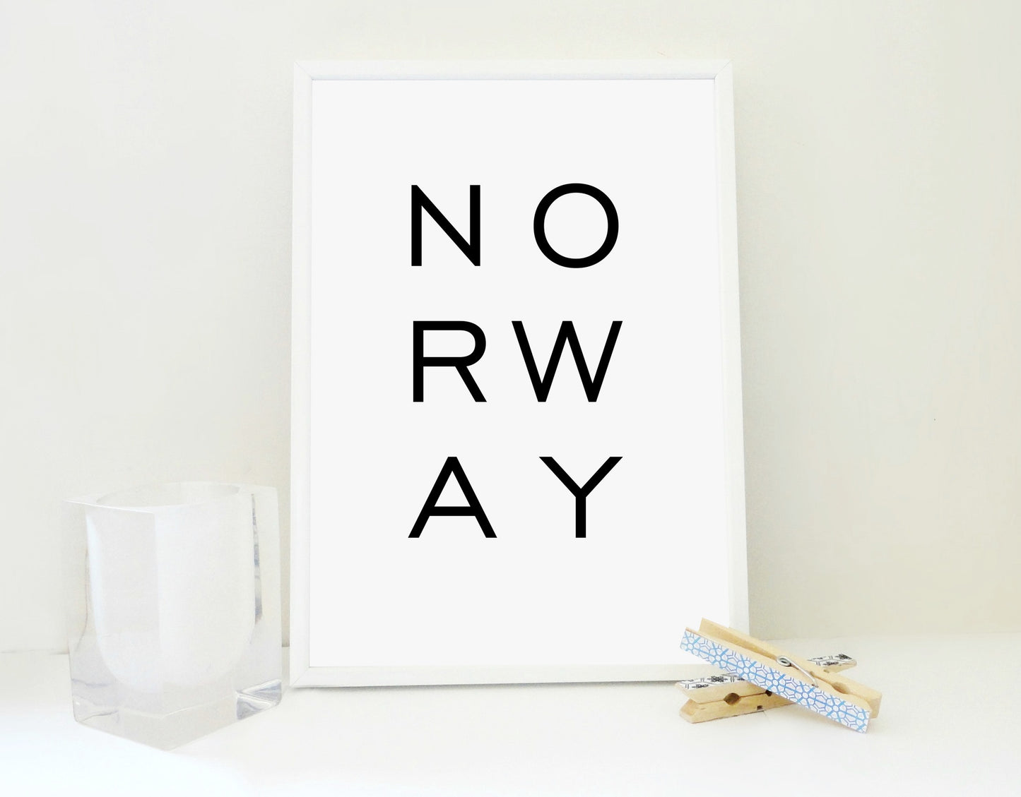 Norway Printable Print, Norway Poster, Norway Art Print