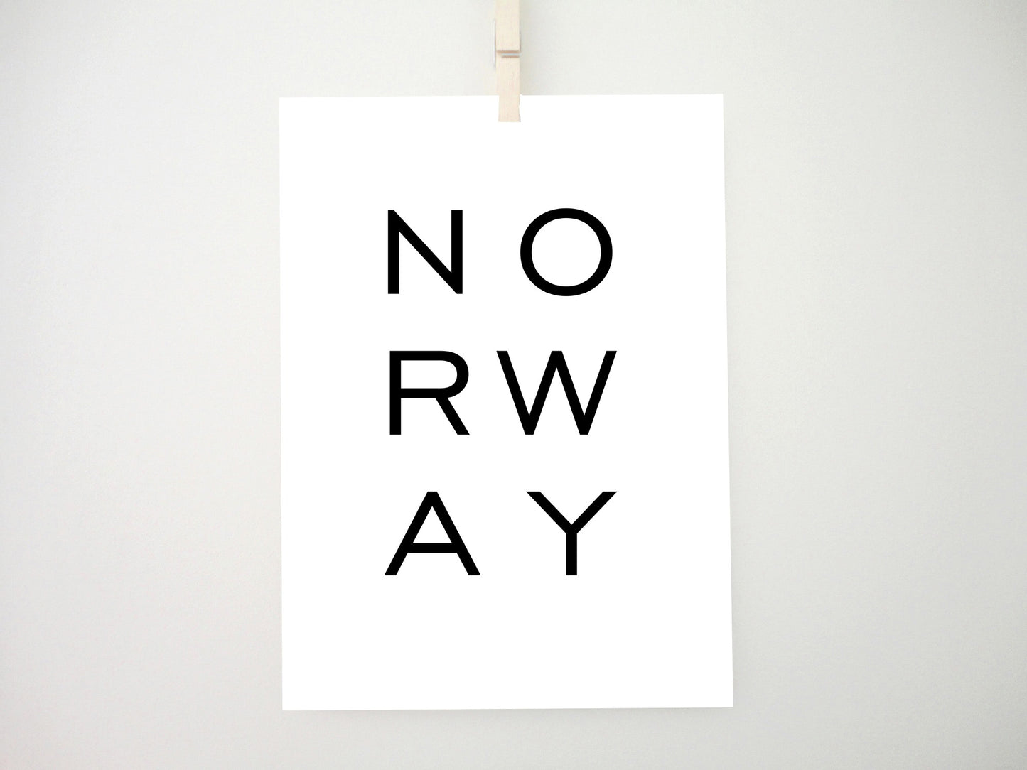 Norway Printable Print, Norway Poster, Norway Art Print