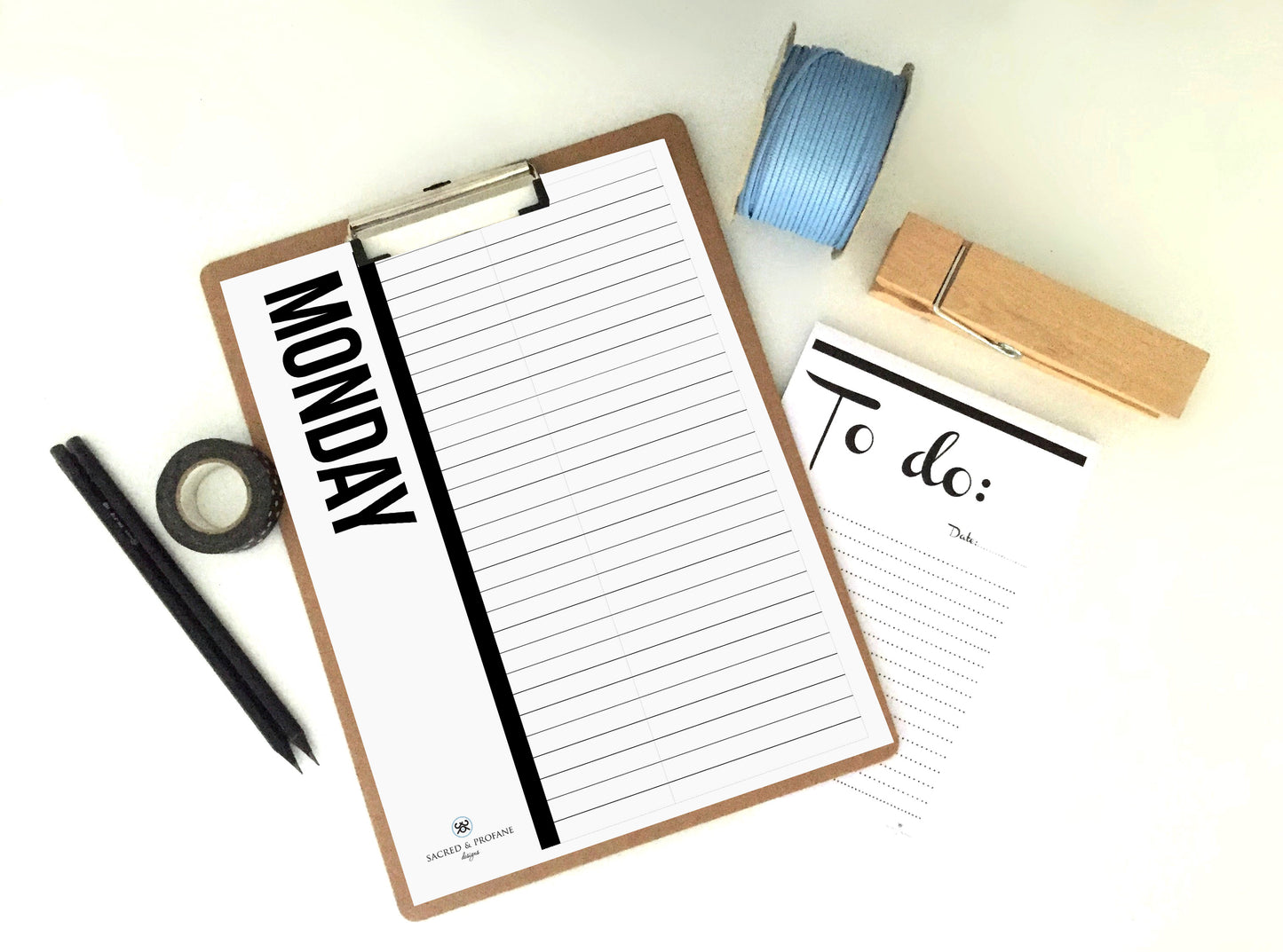 Printable Weekly Planner, Perpetual Planner, To Do List