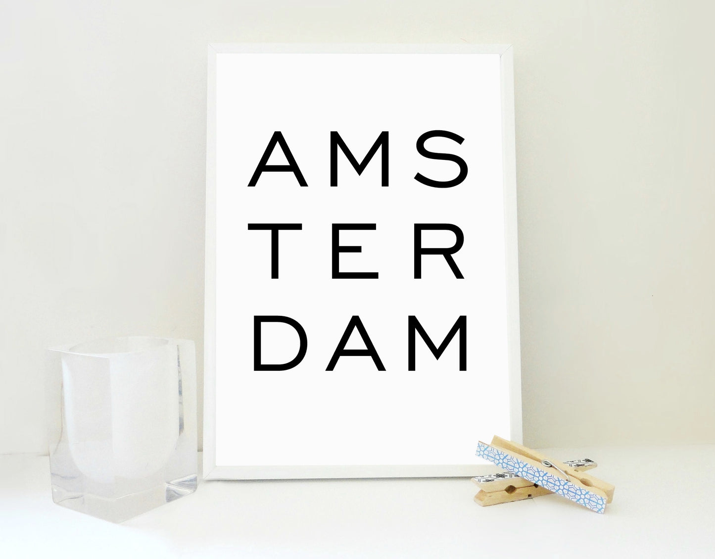 Amsterdam Printable, Amsterdam Print, Netherlands Print