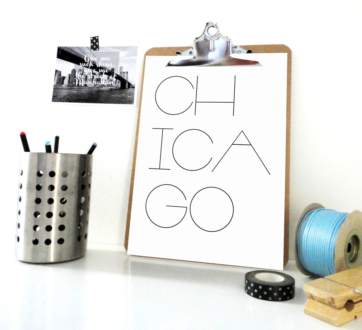 Chicago Printable Print, Chicago Print, Chicago Poster – Sacred ...