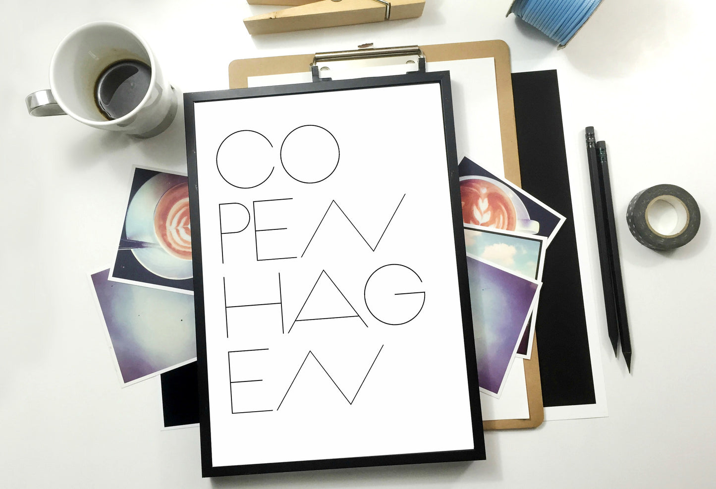 Copenhagen Printable Print, Copenhagen Art Print