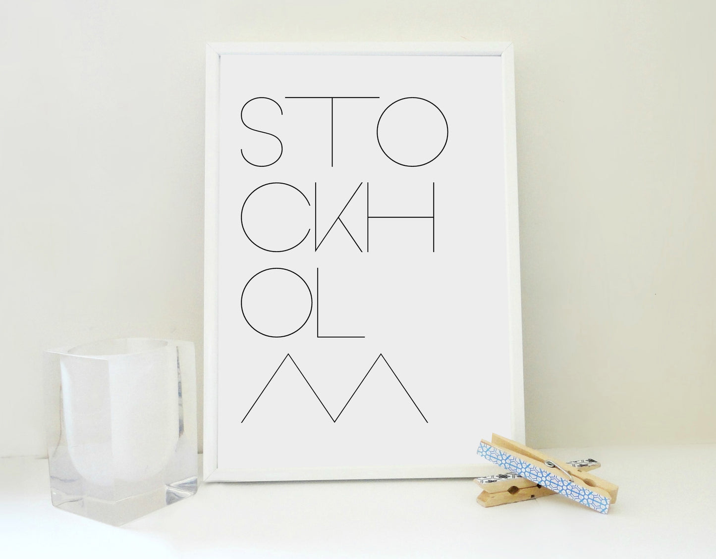 Stockholm Printable, Stockholm Print, Scandinavian Art
