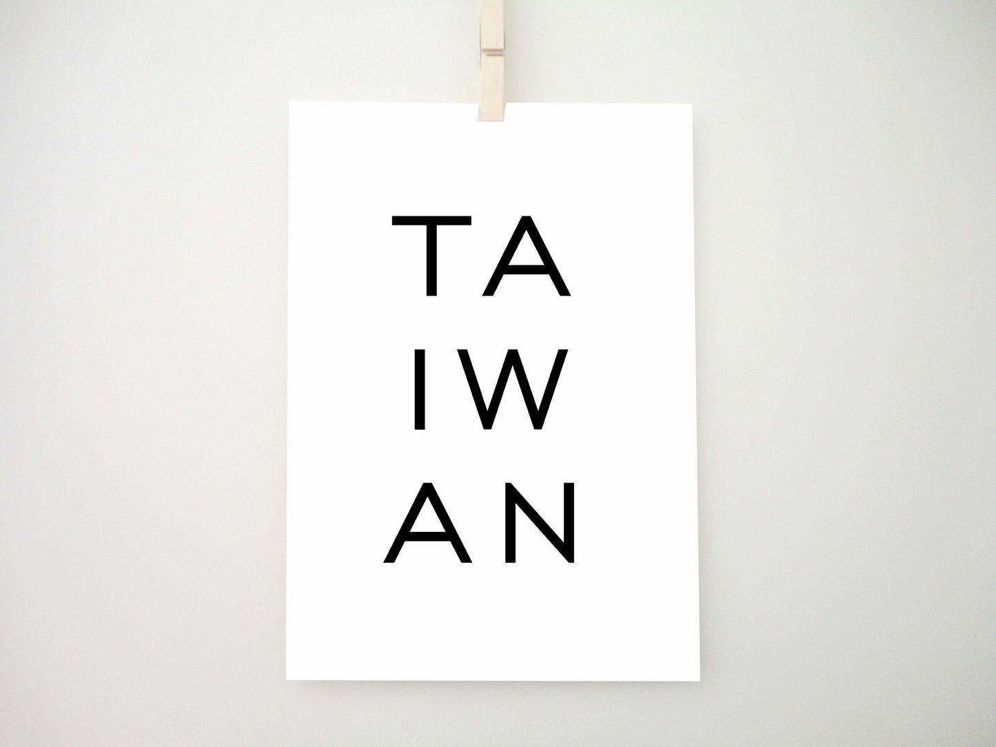 Taiwan Art Print, Taiwan Printable, Taiwan Poster